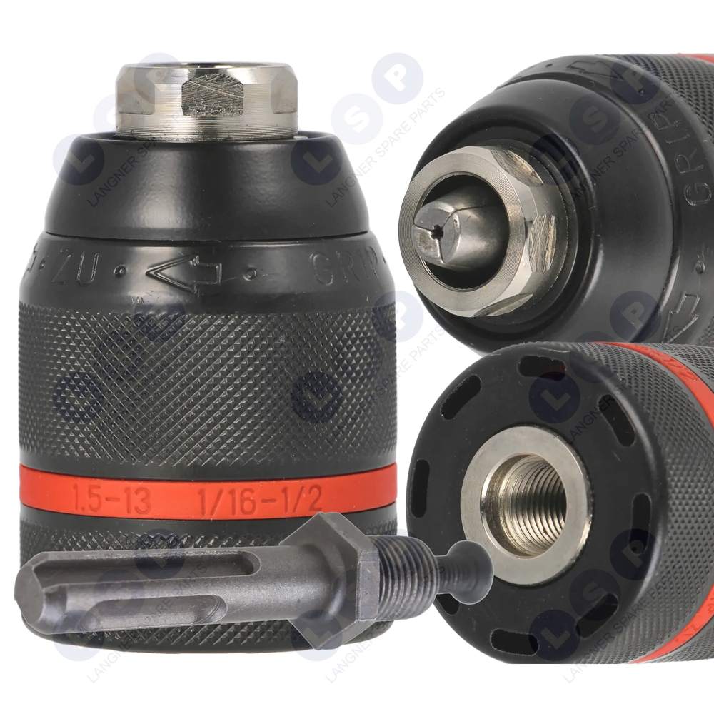 Skľučovadlo 13 mm 1⁄2 20 UNF samosvorný adaptér SDS plus